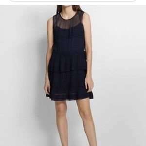 Club Monaco Ayto Navy Sleeveless Dress Sz.12 NWT